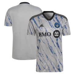 Men's 2023 CF Montreal Away Gray Piette,Samuel - 6 Authentic Jersey