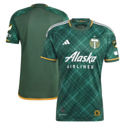 Men's 2023 Portland Timbers Home Green Authentic Jersey