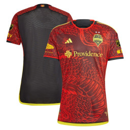 2023/24 Seattle Sounders FC Away Red Replica Soccer Jersey