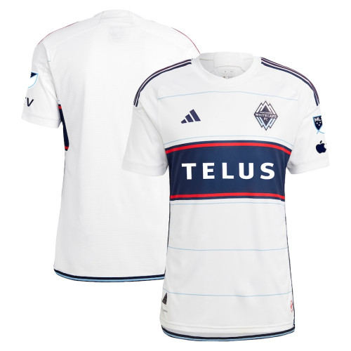 2023/24 Vancouver Whitecaps FC Home White Authentic Soccer Jersey
