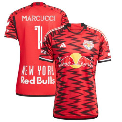 2024/25 Youth New York Red Bulls Marcucci,Anthony 1 Red Authentic Home Jersey