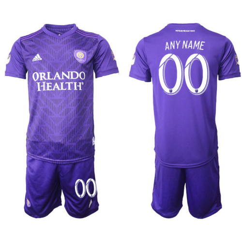 Orlando City 2019/20 Customized Home Purple Authentic Jersey