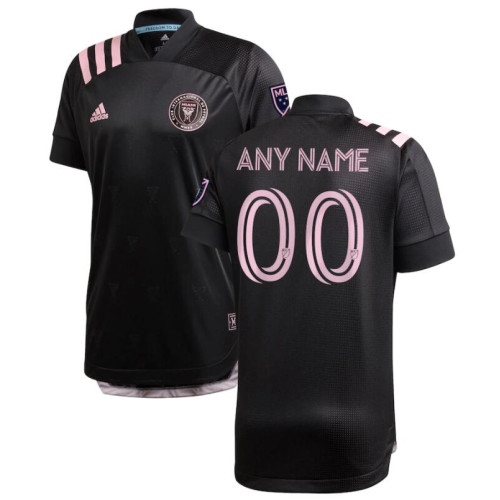 Youth Inter Miami CF #1 John McCarthy Black 2020/21 Customized Player Away Authentic Jersey