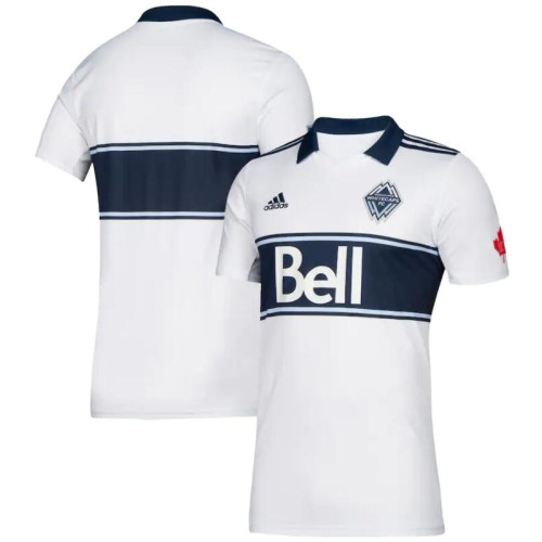Youth Vancouver Whitecaps FC White 2020/21 Home Replica Jersey